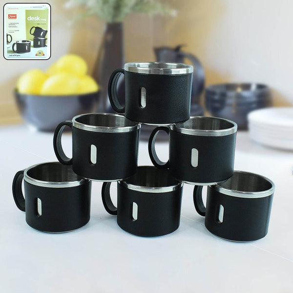 Apex Stainless Steel Desk Mug (6 Pc) - dailyneed.life