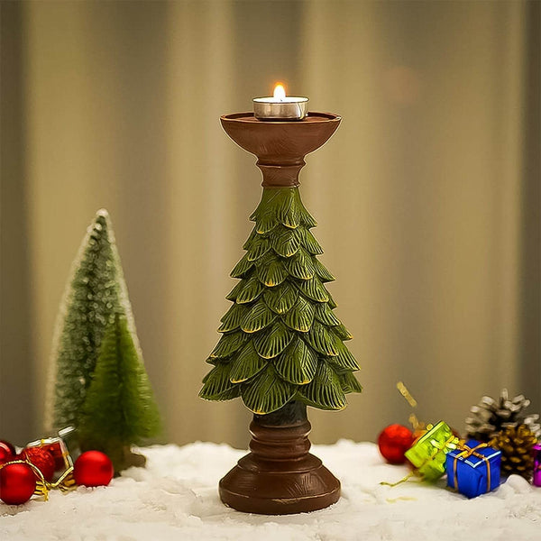 Christmas Tree Candleholder Candlestick Decorative for Home - dailyneed.life