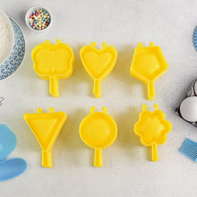 Plastic Cookie Cutter Mould Set (6 Pc) - dailyneed.life