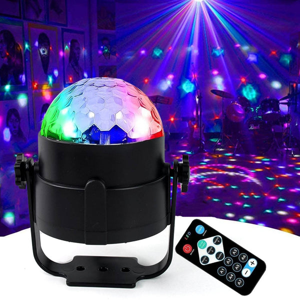 Party Lights, DJ Stage Light Disco Ball Light USB Charging Party Stage Lamp Party Light for Home Bar Car Wedding Holiday Party, Party Gift Kids Birthday - dailyneed.life