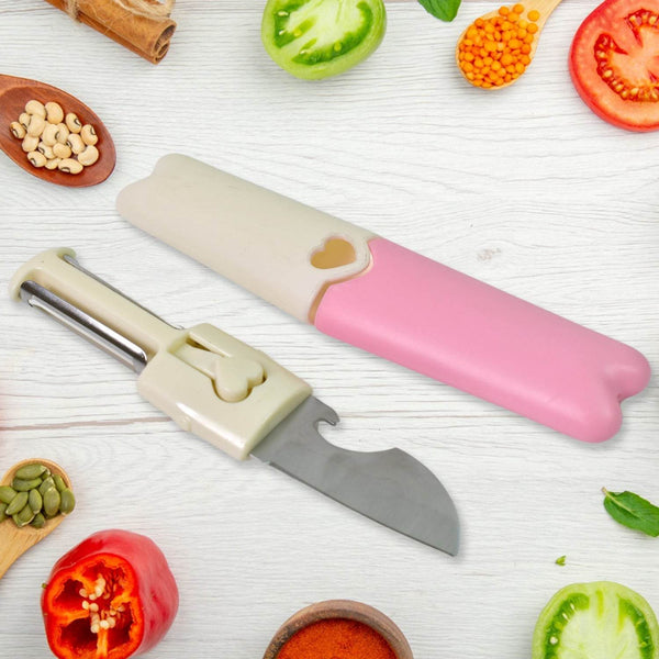 2 in 1 Knife, Multifunctional peeler fruit knife (1 Pc / Loose) - dailyneed.life