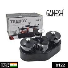 Ganesh rendy Condiment set For Kitchen Transparent jar For Easy To Access Spice 1 Piece Spice Set (Plastic) - dailyneed.life
