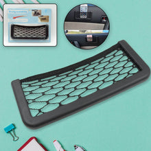 Car Storage Organize Car String Bag Car Seat Side Storage, Net Bag Mesh Pocket Organizer Stick-on for Purse Bag Phone - dailyneed.life