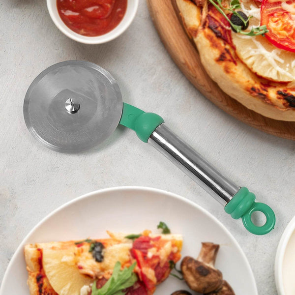 Kitchen Stainless Steel Wheel Pizza Cutter (1 pc) - dailyneed.life