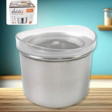Multipurpose Stainless Steel Airtight Containers with See Through Lid (1 Pc / 500 ML) - dailyneed.life