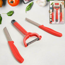 Apex 3-Piece Stainless Steel Kitchen Knife and Peeler Set - dailyneed.life