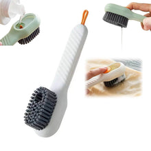 Multifunctional Scrubbing Brush with Liquid / Soap Dispenser, Cleaning Brush with Liquid / Soap Dispenser, Shoe Brush for Cleaning, Cloth Cleaning Brush with Handle Liquid Shoe Brush For Shoe Clothes (1 Pc) - dailyneed.life