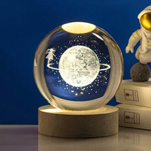 Astronaut Ball Night Light with Resin Base Decorative for Living Room Decor (1 Pc) - dailyneed.life