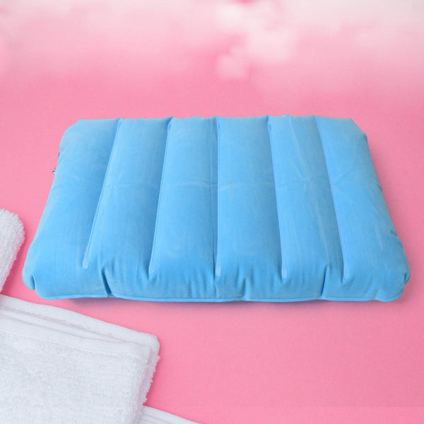 Inflatable Camping Pillows, Travelling Air Pillow Soft Comfortable Air Inflatable Travel Pillow  (48×30 Cm / 1 pc) - dailyneed.life