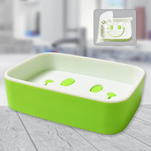 Portable Travel Home Box Cute Cartoons Smile Face Container Draining Holder Soap Dish ,Sabudani - dailyneed.life