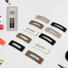 Miss Beauty 10pcs Cute Matte Multicolour & Design Hair Clip Set, Hair accessories - dailyneed.life