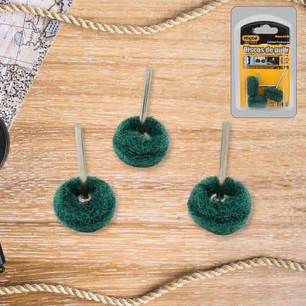 Abrasive Buffing Polishing Wheel Set (3 Pcs) - dailyneed.life