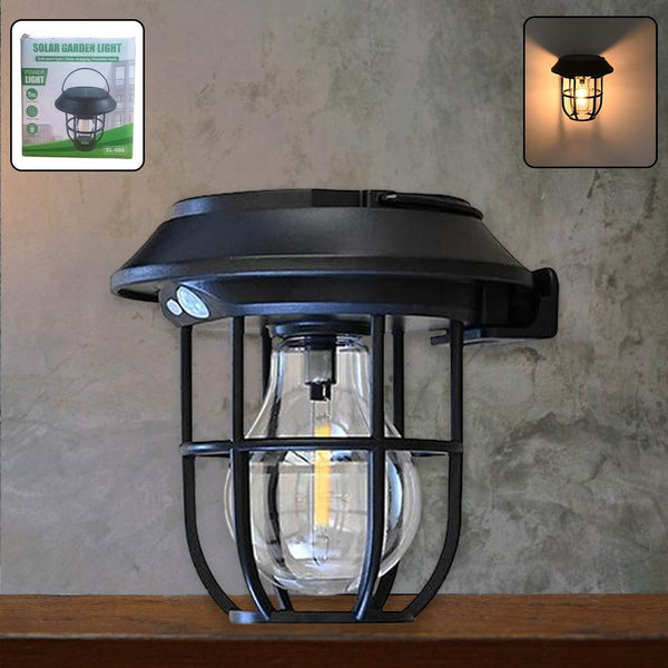 Solar Lantern Wall Lights Fixtures with Motion Sensor (1 Pc) - dailyneed.life