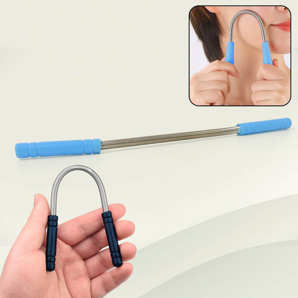 Facial Hair Remover Set Spring Epilator Hair Removal Springs Eyebrow Razors (1 Pc) - dailyneed.life