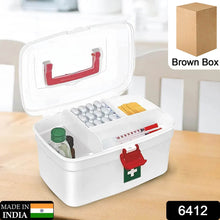 Medical Storage Box with Detachable Tray & Handle - dailyneed.life