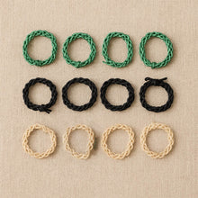Braided Elastic Hair Bands Set (12 Pc) - dailyneed.life