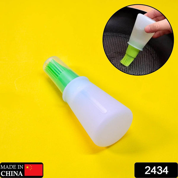 Silicone Cooking Oil Bottle With Basting Brush (Cap Not Include) - dailyneed.life