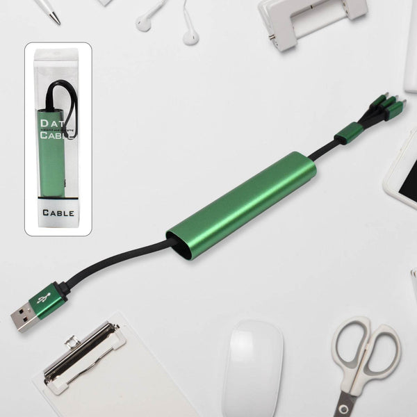 Charging Cable, 3 in 1 Extendable, Data transmit & Charging Cable (1 Pc) - dailyneed.life