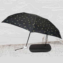 3-Fold Cute Umbrella – Sun & Rain Protection, UV Shield (1 Pc / With Zip Case) - dailyneed.life