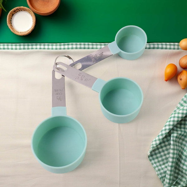 Measuring Cups Set 1/3 Cup (78 ml), 1/4 Cup (59 ml), 1/8 Cup (30 ml) - dailyneed.life