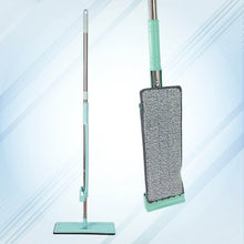 360Degree Rotation Flat Mop Floor Cleaning Microfiber Squeeze Mop Floor Clean. - dailyneed.life