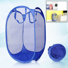 Foldable Collapsible Mesh Laundry Bag Pack Of 1 (Mix Color) - dailyneed.life