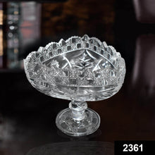 Crystal Touch Beautiful Decorative Designer Fruit Glass Bowl - dailyneed.life