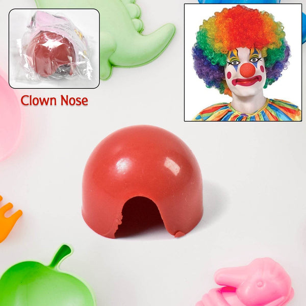 Small Plastic Joker Clown Nose toy (1 Pc / Mix Color & Design) - dailyneed.life