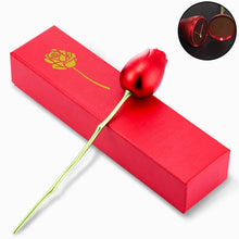 Metal Red Rose Couple Jewelry Box-Fancy Jewelry Box (1 Pc) - dailyneed.life