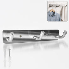 Stainless Steel Wall Mounted Coat 3 Hook Rack (14x3 / 1 Pc) - dailyneed.life