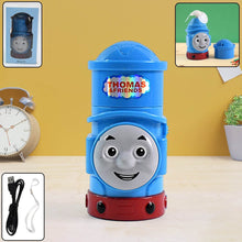 Plug-and-Play Cartoon Mini Fan in Train Character Design - dailyneed.life