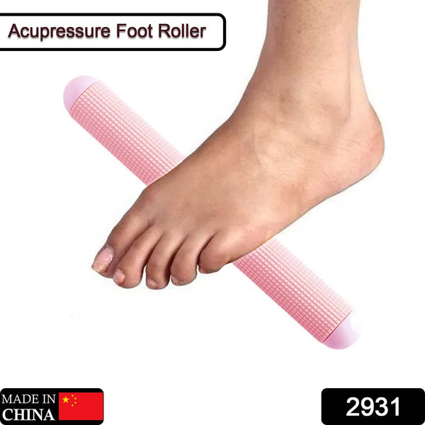 Acupressure Foot Roller Plastic With Massager Multicolor Plain Relief And Body Care - dailyneed.life