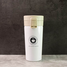 Stainless Steel Vacuum Insulated Coffee Flask with Flip Lock Lid (400ML / 1 Pc) - dailyneed.life