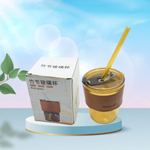 Glass Coffee Mug with Straw & Lid: Perfect for Home & Travel - dailyneed.life
