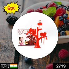 6 Pc Fruit Fork widely used for fruits and vegetable salads while eating them, because of its pointed easy pickup shape and all. - dailyneed.life