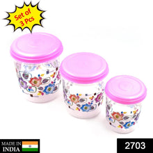 3 Pc Storage Container used in all kinds of places including household and offices for storing stuffs and items etc. - dailyneed.life