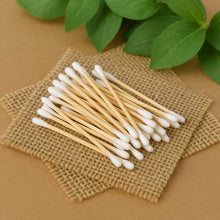 Eco-Friendly Wooden Cotton Ear Buds (1 pkt / 100 Pcs Approx) - dailyneed.life