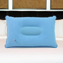 Comfortable Inflating Travel Pillow (34×21 Cm / 1 Pc / Mix Color) - dailyneed.life