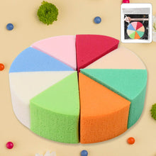 Makeup Sponge Triangle Shaped Mix Colour Cosmetic Puff (8 Pcs Set) - dailyneed.life