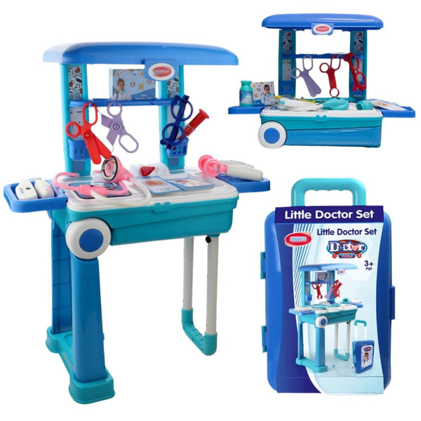 Premium Doctor Set Trolley Little Doctor Kids Toy (1 Set) - dailyneed.life