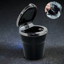Premium LED Illuminated Portable Car Ashtray with Lid (1 Pc) - dailyneed.life
