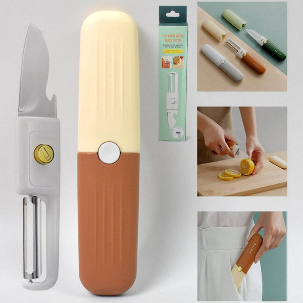 2 in 1 Knife, Multifunctional peeler fruit knife (1 Pc) - dailyneed.life