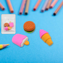 Mix Design Fancy & Stylish Colorful Erasers (1 Set / 3 Pc Set) - dailyneed.life