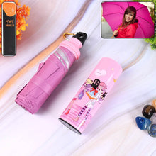 4 Fold Foldable Bottle Summer Umbrella for On-the-Go (1 Pc / Mix Color) - dailyneed.life