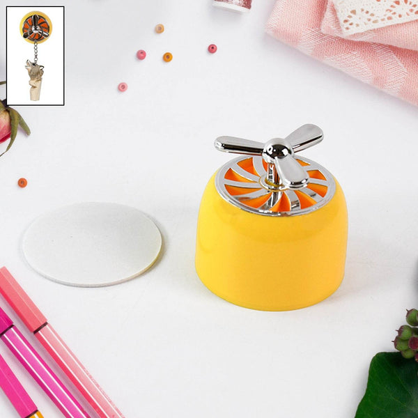 Stylish Mini Propeller Shape Car Dashboard Air Freshener, Also Hook (1 Pc) - dailyneed.life