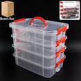 4-Layer Transparent Multipurpose Plastic Storage Box - dailyneed.life