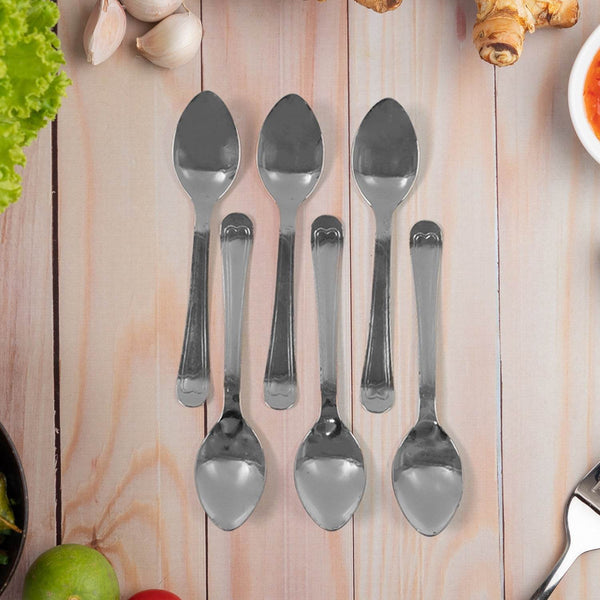 Small Stainless Steel Table Spoons (6 pcs) - dailyneed.life