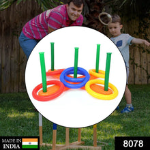 13 Pc Ring Toss Game widely used by children’s and kids for playing and enjoying purposes and all in all kinds of household and official places etc. - dailyneed.life