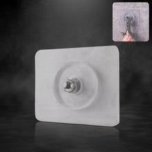 Heavy Duty Transparent Adhesive Wall Hook with Stainless Steel Screw Head (1 Pc) - dailyneed.life