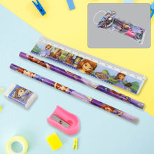 5 in 1 Mix Stationery Gift Set for Kids, Stationary Set Including 2 Pencil, Ruler, Rubber, Pencil Sharpener, School, Office Product Gift (5 Pcs Set) - dailyneed.life